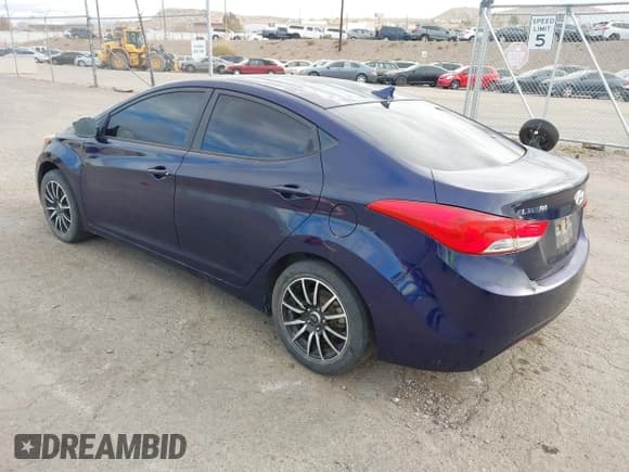 ✅ 2011 Hyundai Elantra GLS • VIN: 5NPDH4AE4BH058713 • Lot: 43734167. Listed on IAAI with 127,099 mi. Free auction sales archive from the USA and detailed vehicle history report at DreamBid. Image 3.