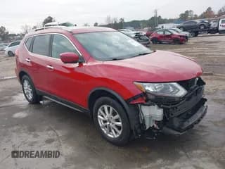 ✅ 2017 Nissan Rogue SV • VIN: 5N1AT2MV9HC737362 • Lot: 43672134. Listed on IAAI with 128,887 mi. Free auction sales archive from the USA and detailed vehicle history report at DreamBid. Image 1.