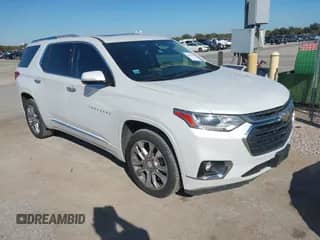 2018 Chevrolet Traverse Premier с VIN 1GNERKKW6JJ229116, выставлен на аукционе IAAI как лот 43603840 с пробегом 157 240 миль миль и . История ставок и продаж доступна на DreamBid. Изображение 1.