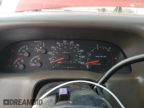 ✅ 2001 Ford F-250 XL • VIN: 1FTNX21F81ED63490 • Lot: 43808345. Wystawiony na Copart z przebiegiem 400 608 mil. Bezpłatny archiwum sprzedaży aukcyjnych z USA i szczegółowy raport historii pojazdu na DreamBid. Zdjęcie 9.