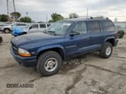 ✅ 2000 Dodge Durango • VIN: 1B4HS28N7YF287898 • Lot: 58996215. Wystawiony na Copart z przebiegiem 135 442 mil. Bezpłatny archiwum sprzedaży aukcyjnych z USA i szczegółowy raport historii pojazdu na DreamBid. Zdjęcie 1.