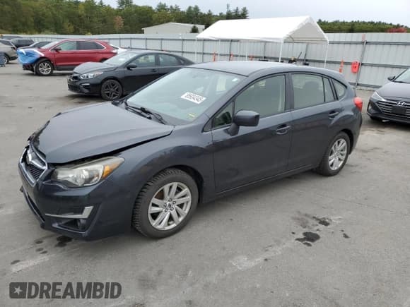 ✅ 2015 Subaru Impreza Premium • VIN: JF1GPAC64F8228504 • Lot: 85934345. Wystawiony na Copart z przebiegiem 71 402 mil. Bezpłatny archiwum sprzedaży aukcyjnych z USA i szczegółowy raport historii pojazdu na DreamBid. Zdjęcie 1.