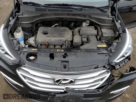 ✅ 2017 Hyundai Santa Fe 2.4L • VIN: 5XYZUDLB6HG383559 • Лот: 70766642. Опубликован ранее на Copart с пробегом 66 356 миль. Бесплатный доступ к архиву аукционных продаж из США и подробный отчёт об истории автомобиля на DreamBid. Изображение 11.