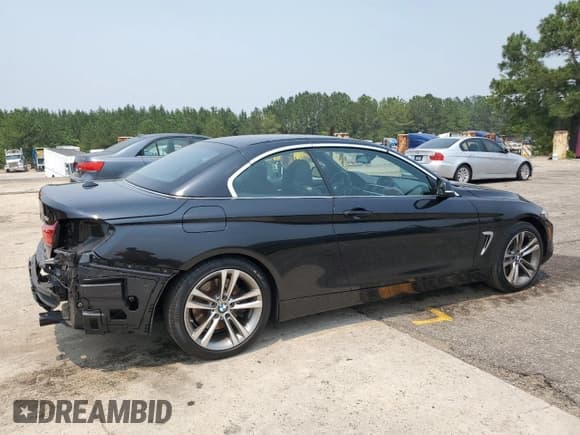 ✅ 2015 BMW 4 Series 435i • VIN: WBA3T3C53F5A40517 • Лот: 58792675. Опубликован ранее на Copart с пробегом 77 933 миль. Бесплатный доступ к архиву аукционных продаж из США и подробный отчёт об истории автомобиля на DreamBid. Изображение 3.