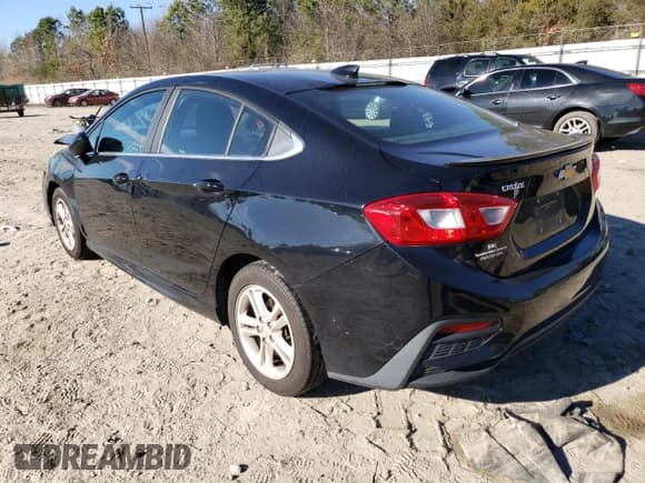 ✅ 2017 Chevrolet Cruze LT • VIN: 1G1BE5SMXH7160115 • Lot: 72976732. Listed on Copart with 116,828 mi. Free auction sales archive from the USA and detailed vehicle history report at DreamBid. Image 2.