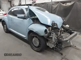 ✅ 2014 Volkswagen Beetle 1.8T • VIN: 3VWJ17AT8EM662235 • Lot: 42371906. Listed on IAAI with 118,173 mi. Free auction sales archive from the USA and detailed vehicle history report at DreamBid. Image 1.