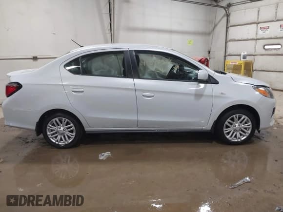 ✅ 2024 Mitsubishi Mirage ES • VIN: ML32FUFJ3RHF09261 • Lot: 41248376. Listed on IAAI with 7,597 mi. Free auction sales archive from the USA and detailed vehicle history report at DreamBid. Image 13.