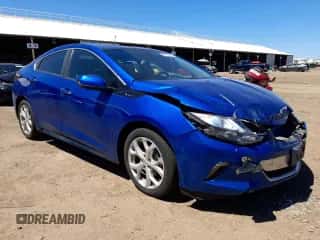2017 Chevrolet Volt Premier with VIN 1G1RB6S5XHU101265, listed as a Copart auction lot 48100033 with 50,723 mi miles and . Bid and sale history available at DreamBid. Image 4.