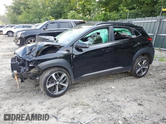 ✅ 2018 Hyundai Kona Limited • VIN: KM8K3CA54JU065516 • Лот: 62009034. Опубликован ранее на Copart с пробегом Не указан. Бесплатный доступ к архиву аукционных продаж из США и подробный отчёт об истории автомобиля на DreamBid. Изображение 1.