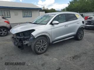 ✅ 2019 Hyundai Tucson Night Edition • VIN: KM8J3CAL4KU930027 • Lot: 70342755. Listed on Copart with 57,958 mi. Free auction sales archive from the USA and detailed vehicle history report at DreamBid. Image 1.