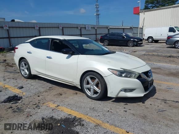 ✅ 2017 Nissan Maxima S • VIN: 1N4AA6AP1HC446738 • Lot: 42558346. Listed on IAAI with 130,711 mi. Free auction sales archive from the USA and detailed vehicle history report at DreamBid. Image 1.