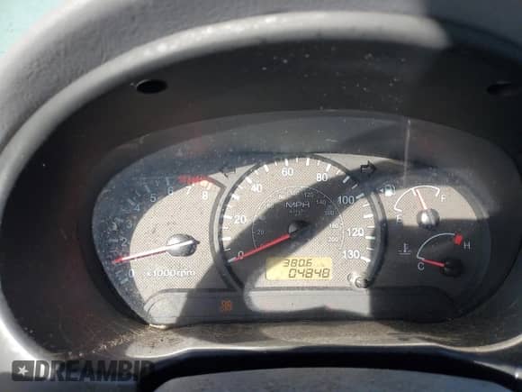 2005 Hyundai Accent GLS with VIN KMHCG35C75U328380, listed as a Copart auction lot 74935354 with 4,848 mi miles and Salvage title. Bid and sale history available at DreamBid. Image 9.