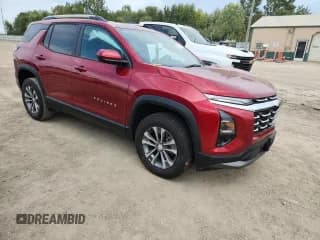 ✅ 2025 Chevrolet Equinox FWD LT • VIN: 3GNAXHEG1SL150121 • Lot: 71527565. Wystawiony na Copart z przebiegiem 9 617 mil. Bezpłatny archiwum sprzedaży aukcyjnych z USA i szczegółowy raport historii pojazdu na DreamBid. Zdjęcie 4.