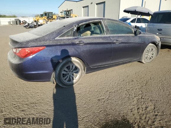 ✅ 2011 Hyundai Sonata GLS • VIN: 5NPEB4AC7BH246274 • Lot: 73697684. Listed on Copart with Not provided. Free auction sales archive from the USA and detailed vehicle history report at DreamBid. Image 3.