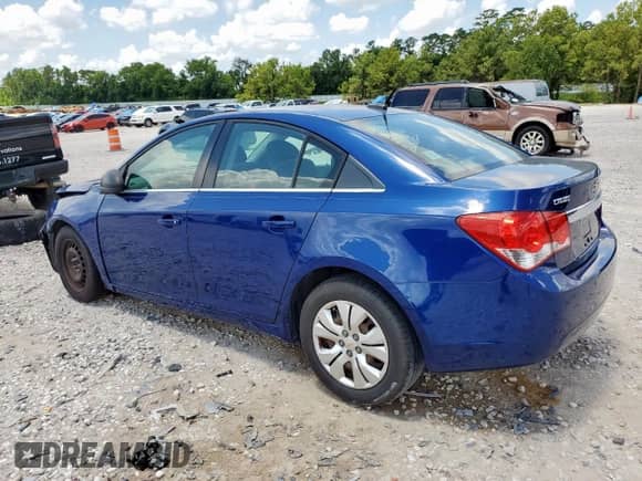 2012 Chevrolet Cruze LS с VIN 1G1PC5SH2C7247742, выставлен на аукционе Copart как лот 60889545 с пробегом 198 331 миль миль и Списание • Salvage title. История ставок и продаж доступна на DreamBid. Изображение 2.