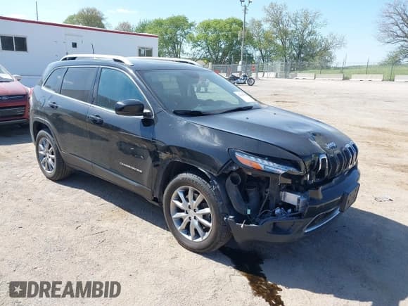 ✅ 2017 Jeep Cherokee Limited • VIN: 1C4PJMDS2HD239018 • Lot: 42254356. Wystawiony na IAAI z przebiegiem 129 673 mil. Bezpłatny archiwum sprzedaży aukcyjnych z USA i szczegółowy raport historii pojazdu na DreamBid. Zdjęcie 1.