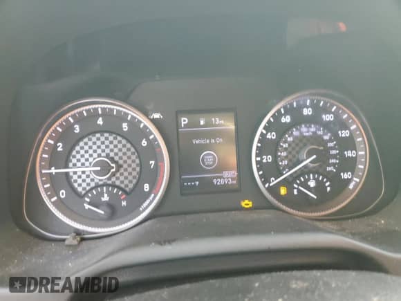 2020 Hyundai Elantra SEL with VIN 5NPD84LF2LH527952, listed as a Copart auction lot 87271035 with 92,893 mi miles and Non repairable. Bid and sale history available at DreamBid. Image 9.