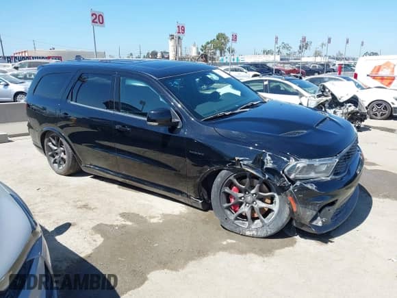 2021 Dodge Durango R/T with VIN 1C4SDJCT7MC555749, listed as a IAAI auction lot 41491861 with 36,381 mi miles and . Bid and sale history available at DreamBid. Image 13.