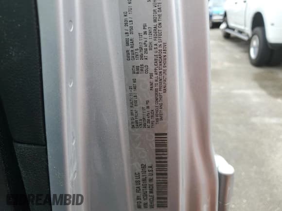 ✅ 2022 Jeep Gladiator Sport • VIN: 1C6HJTAG1NL110162 • Лот: 74131764. Опубликован ранее на Copart с пробегом Не указан. Бесплатный доступ к архиву аукционных продаж из США и подробный отчёт об истории автомобиля на DreamBid. Изображение 13.