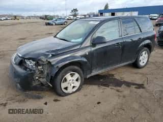 2007 Saturn VUE V6 z VIN 5GZCZ63477S851519, wystawiony jako Copart lot #42733065 z przebiegiem 124 074 mil mil oraz Czysty tytuł • Clean title. Historia ofert i sprzedaży dostępna na DreamBid. Obrazek 1.