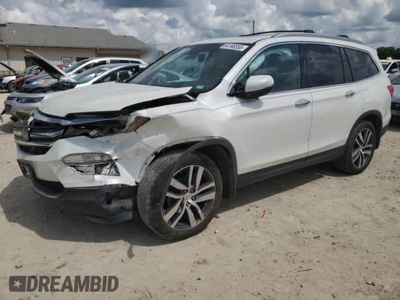 ✅ 2017 Honda Pilot Elite • VIN: 5FNYF6H05HB105283 • Лот: 64198355. Опубликован ранее на Copart с пробегом 158 152 миль. Бесплатный доступ к архиву аукционных продаж из США и подробный отчёт об истории автомобиля на DreamBid. Изображение 1.