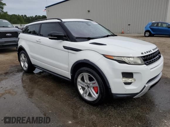 ✅ 2013 Land Rover Range Rover Evoque Dynamic Premium • VIN: SALVT1BG5DH820748 • Lot: 69954154. Listed on Copart with 107,657 mi. Free auction sales archive from the USA and detailed vehicle history report at DreamBid. Image 4.