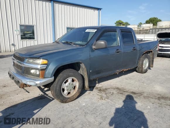 ✅ 2006 Chevrolet Colorado 2LT • VIN: 1GCCS136X68115941 • Lot: 85903495. Listed on Copart with 188,607 mi. Free auction sales archive from the USA and detailed vehicle history report at DreamBid. Image 1.