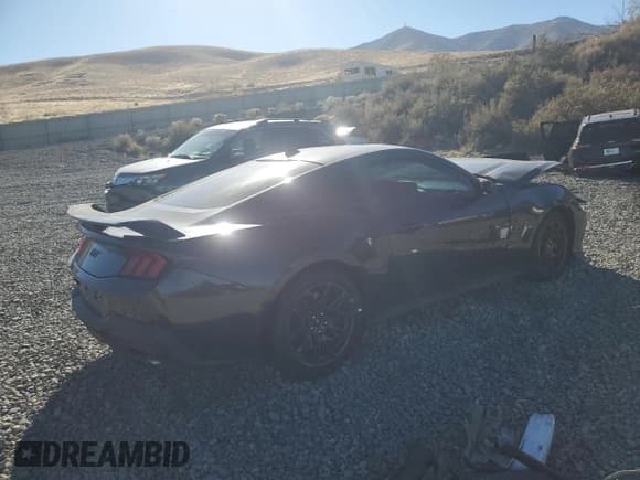 ✅ 2024 Ford Mustang GT Premium • VIN: 1FA6P8CF1R5420862 • Lot: 82714205. Listed on Copart with 14,875 mi. Free auction sales archive from the USA and detailed vehicle history report at DreamBid. Image 3.