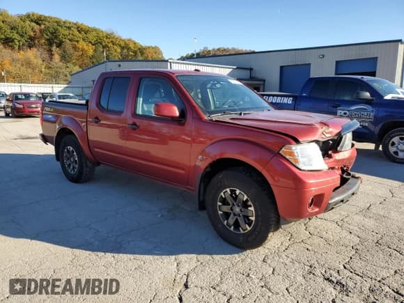 ✅ 2018 Nissan Frontier SV • VIN: 1N6AD0EV1JN707140 • Lot: 90447305. Listed on Copart with 80,945 mi. Free auction sales archive from the USA and detailed vehicle history report at DreamBid. Image 4.