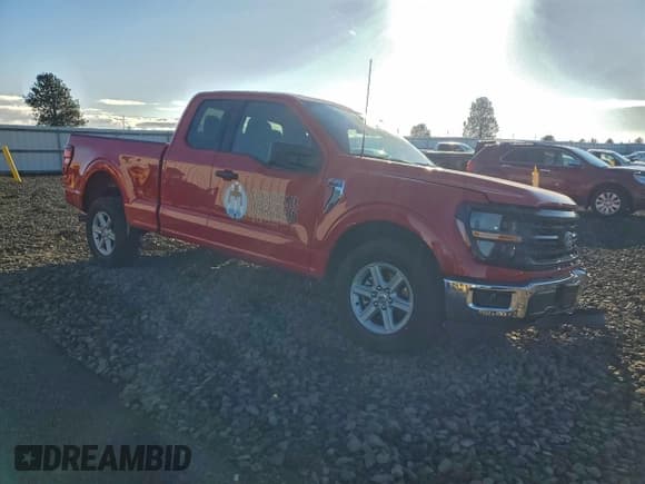✅ 2025 Ford F-150 XLT • VIN: 1FTEX3LP4SKF12895 • Lot: 93352575. Listed on Copart with 1,745 mi. Free auction sales archive from the USA and detailed vehicle history report at DreamBid. Image 4.