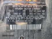 ✅ 2021 Hyundai Accent SE • VIN: 3KPC24A61ME144722 • Лот: 76531464. Опубликован ранее на Copart с пробегом 107 167 миль. Бесплатный доступ к архиву аукционных продаж из США и подробный отчёт об истории автомобиля на DreamBid. Изображение 12.