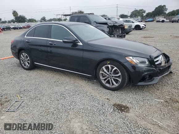 ✅ 2018 Mercedes-Benz C 300 • VIN: 55SWF4JB7JU266925 • Lot: 71359005. Listed on Copart with 108,829 mi. Free auction sales archive from the USA and detailed vehicle history report at DreamBid. Image 4.