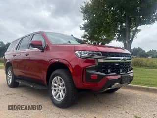 2021 Chevrolet Tahoe Commercial z VIN 1GNSKLED8MR269453, wystawiony jako Copart lot #72041205 z przebiegiem 32 619 mil mil oraz Czysty tytuł • Clean title. Historia ofert i sprzedaży dostępna na DreamBid. Obrazek 1.