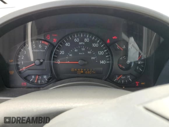 ✅ 2005 Nissan Titan LE • VIN: 1N6BA07B95N536286 • Lot: 80014405. Listed on Copart with 168,074 mi. Free auction sales archive from the USA and detailed vehicle history report at DreamBid. Image 9.