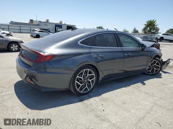 ✅ 2021 Hyundai Sonata N Line • VIN: 5NPEK4JC3MH129942 • Лот: 62422135. Опубликован ранее на Copart с пробегом Не указан. Бесплатный доступ к архиву аукционных продаж из США и подробный отчёт об истории автомобиля на DreamBid. Изображение 3.