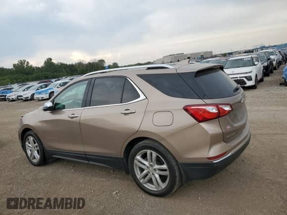 2018 Chevrolet Equinox Premier z VIN 3GNAXMEV5JL352725, wystawiony jako Copart lot #81042215 z przebiegiem 72 179 mil mil oraz Szkoda całkowita • Salvage title. Historia ofert i sprzedaży dostępna na DreamBid. Obrazek 2.