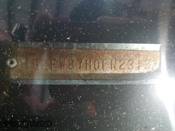 ✅ 1985 Pontiac Firebird Trans Am • VIN: 1G2FW87H0FN231323 • Lot: 54929335. Listed on Copart with 64,817 mi. Free auction sales archive from the USA and detailed vehicle history report at DreamBid. Image 12.