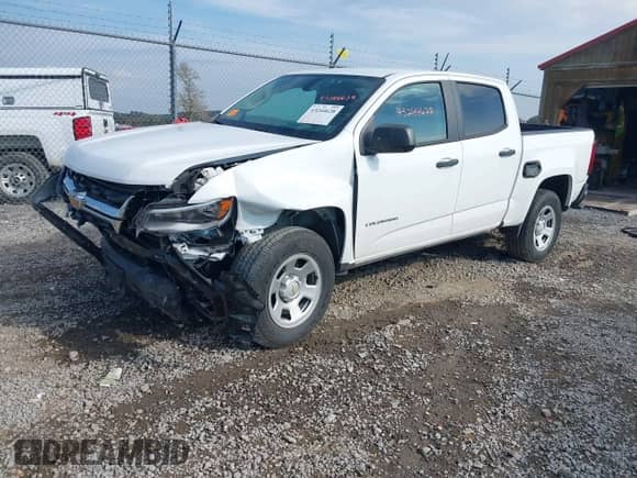 2022 Chevrolet Colorado 2WD Work Truck with VIN 1GCGSBEN3N1266381, listed as a IAAI auction lot 43244628 with 22,827 mi miles and . Bid and sale history available at DreamBid. Image 2.
