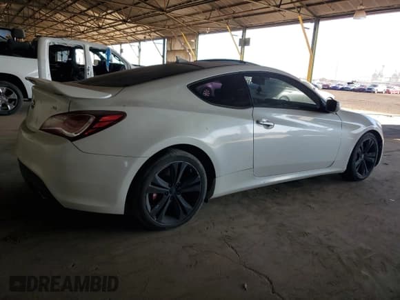✅ 2013 Hyundai Genesis Coupe Track • VIN: KMHHU6KJ2DU103219 • Лот: 90845115. Опубликован ранее на Copart с пробегом 103 086 миль. Бесплатный доступ к архиву аукционных продаж из США и подробный отчёт об истории автомобиля на DreamBid. Изображение 3.