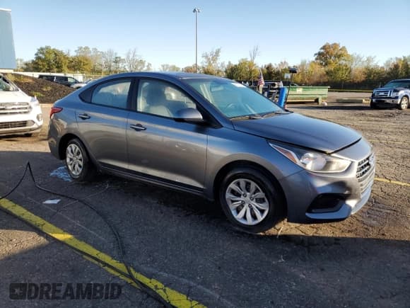 ✅ 2019 Hyundai Accent SEL • VIN: 3KPC24A36KE077523 • Lot: 86119025. Listed on Copart with 125,814 mi. Free auction sales archive from the USA and detailed vehicle history report at DreamBid. Image 4.