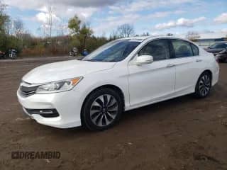 2017 Honda Accord EX-L z VIN JHMCR6F56HC000649, wystawiony jako Copart lot #91220995 z przebiegiem 122 403 mil mil oraz Czysty tytuł • Clean title. Historia ofert i sprzedaży dostępna na DreamBid. Obrazek 1.