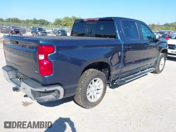 ✅ 2020 Chevrolet Silverado 1500 LT • VIN: 3GCUYDEDXLG367243 • Lot: 43203301. Listed on IAAI with 58,501 mi. Free auction sales archive from the USA and detailed vehicle history report at DreamBid. Image 4.