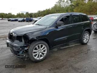 2017 Jeep Grand Cherokee Limited with VIN 1C4RJFBG7HC624244, listed as a Copart auction lot 81741145 with 97,157 mi miles and Salvage title. Bid and sale history available at DreamBid. Image 1.