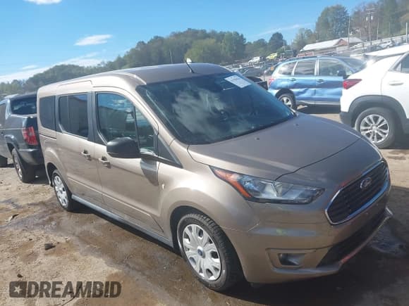 ✅ 2020 Ford Transit Connect XLT • VIN: NM0GE9F27L1455940 • Lot: 43358626. Listed on IAAI with 84,529 mi. Free auction sales archive from the USA and detailed vehicle history report at DreamBid. Image 1.