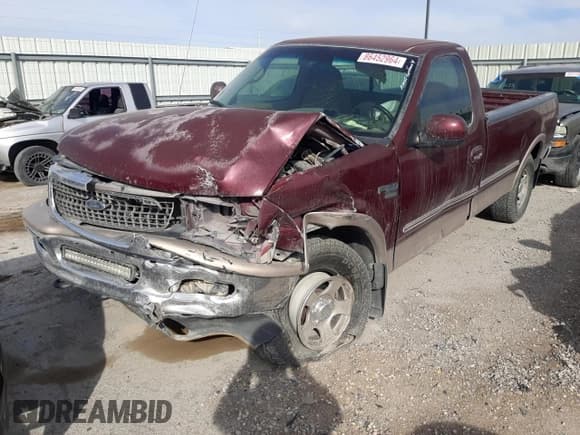 ✅ 1998 Ford F-150 • VIN: 1FTZF18W2WNB79058 • Lot: 86452964. Listed on Copart with 229,249 mi. Free auction sales archive from the USA and detailed vehicle history report at DreamBid. Image 1.