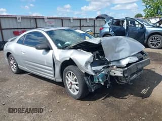 ✅ 2002 Mitsubishi Eclipse GS • VIN: 4A3AC44G32E103488 • Lot: 42304555. Listed on IAAI with 103,340 mi. Free auction sales archive from the USA and detailed vehicle history report at DreamBid. Image 1.