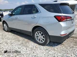 2022 Chevrolet Equinox LT z VIN 2GNAXJEV9N6137096, wystawiony jako Copart lot #80998685 z przebiegiem 43 836 mil mil oraz Czysty tytuł • Clean title. Historia ofert i sprzedaży dostępna na DreamBid. Obrazek 2.