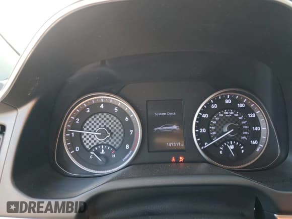 ✅ 2020 Hyundai Elantra SEL • VIN: KMHD84LF7LU955002 • Lot: 86219295. Listed on Copart with 147,317 mi. Free auction sales archive from the USA and detailed vehicle history report at DreamBid. Image 9.