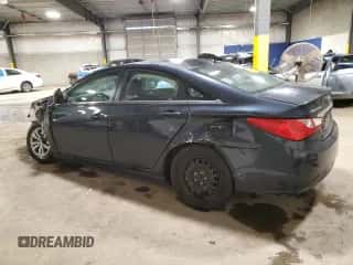 2012 Hyundai Sonata GLS z VIN 5NPEB4AC1CH502698, wystawiony jako Copart lot #86479855 z przebiegiem 135 974 mil mil oraz Szkoda całkowita • Salvage title. Historia ofert i sprzedaży dostępna na DreamBid. Obrazek 2.