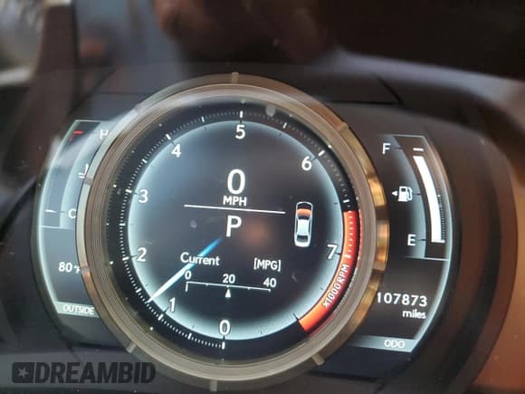 ✅ 2015 Lexus IS 350 • VIN: JTHBE1D25F5019942 • Lot: 89563405. Listed on Copart with 107,873 mi. Free auction sales archive from the USA and detailed vehicle history report at DreamBid. Image 9.